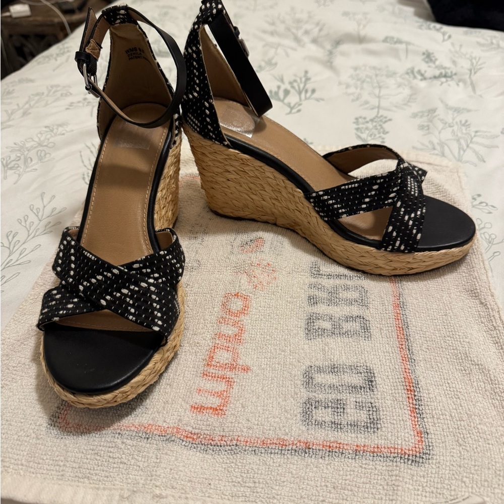 Dolce Vita Denila Raffia Wedges